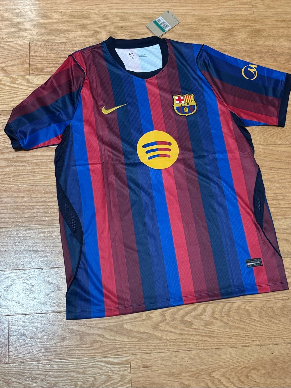 Nike FC Barcelona “Pedri” Blue & Red Home Jersey